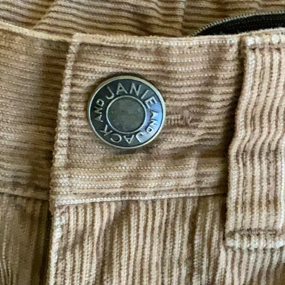 3T Janie and Jack French Bulldog Corduroy Pants with Adjustable Waist - Picture 2 of 7